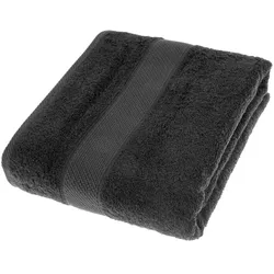 SAUNATUCH Essential schwarz 100/180 cm
