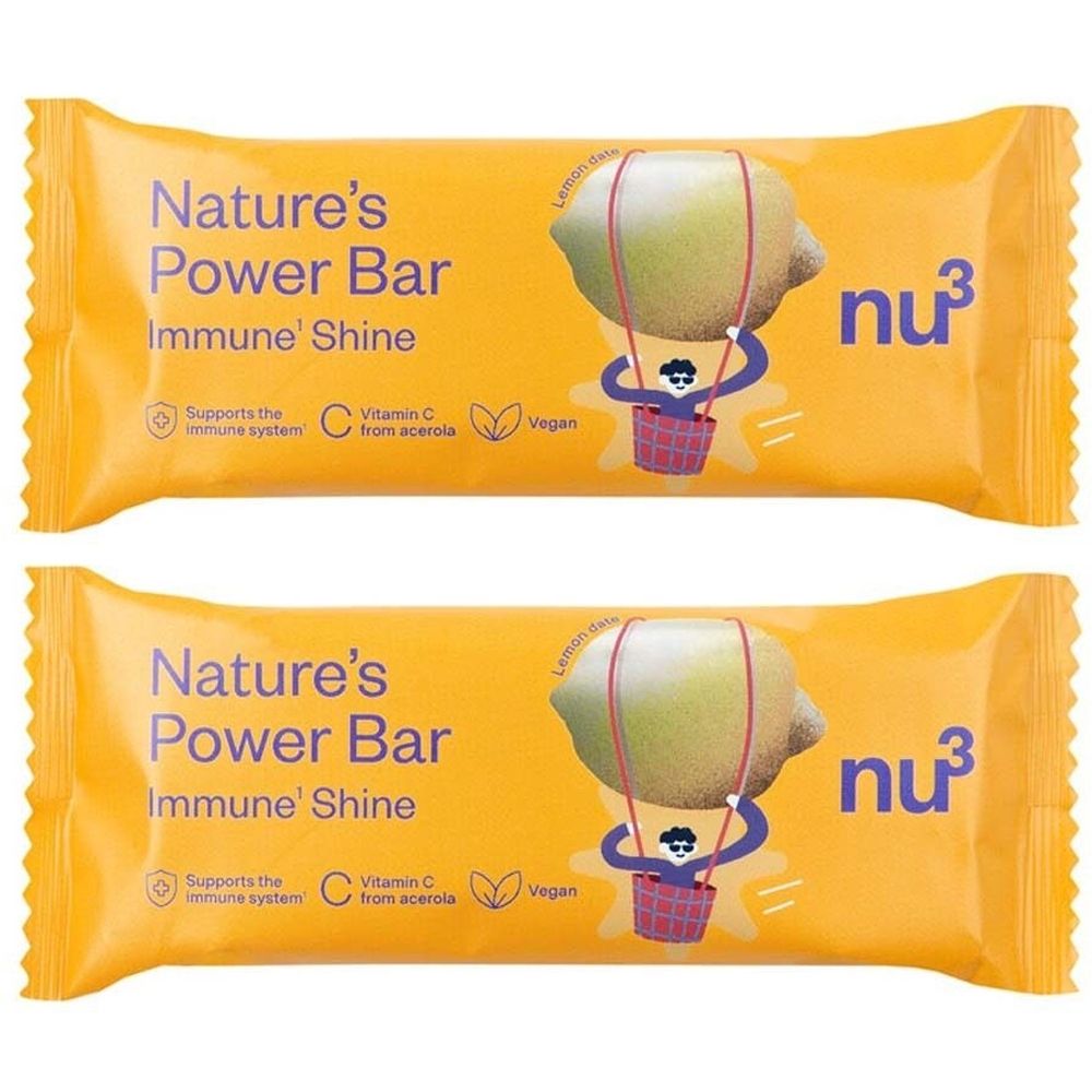 nu3 Nature's Power Bar Immune Shine x2 2x38 g Riegel