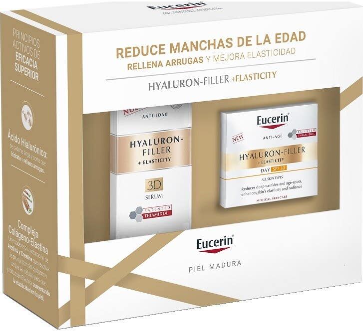 Eucerin Pack Hyaluron-Filler Elasticity 3 D Sérum + Creme Day Spf30 1 ud