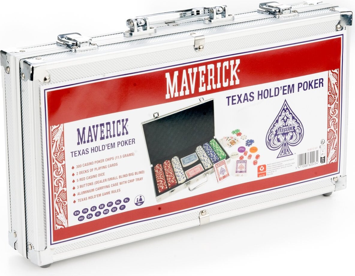 Cartamundi Poker Set van Kunststof en Aluminium