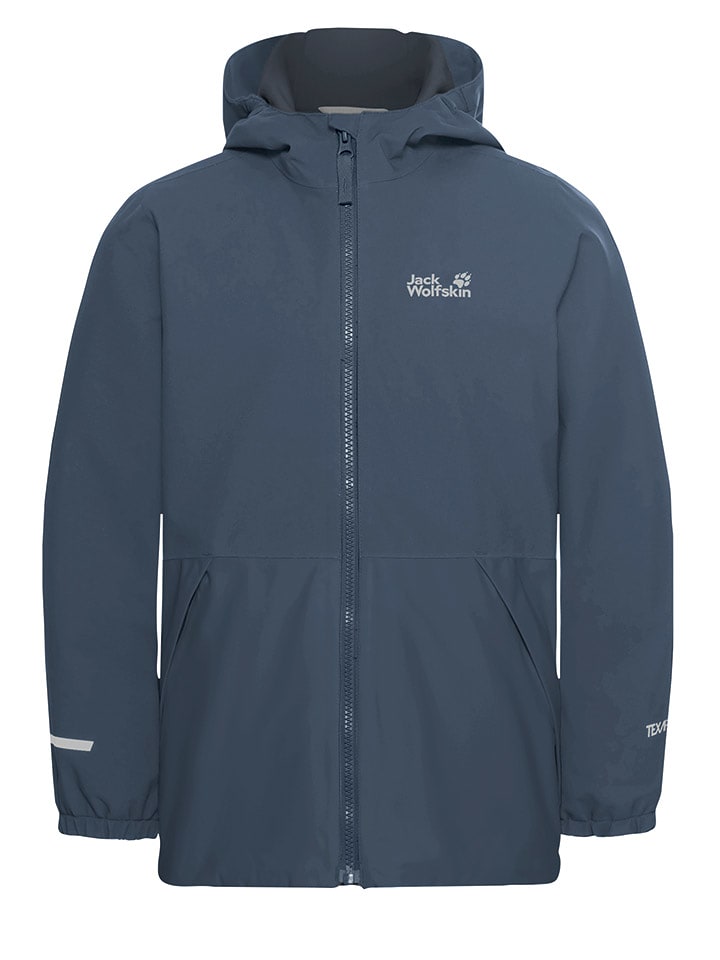 Jack Wolfskin Winterjacke "Snowy Days" in Dunkelblau - 140