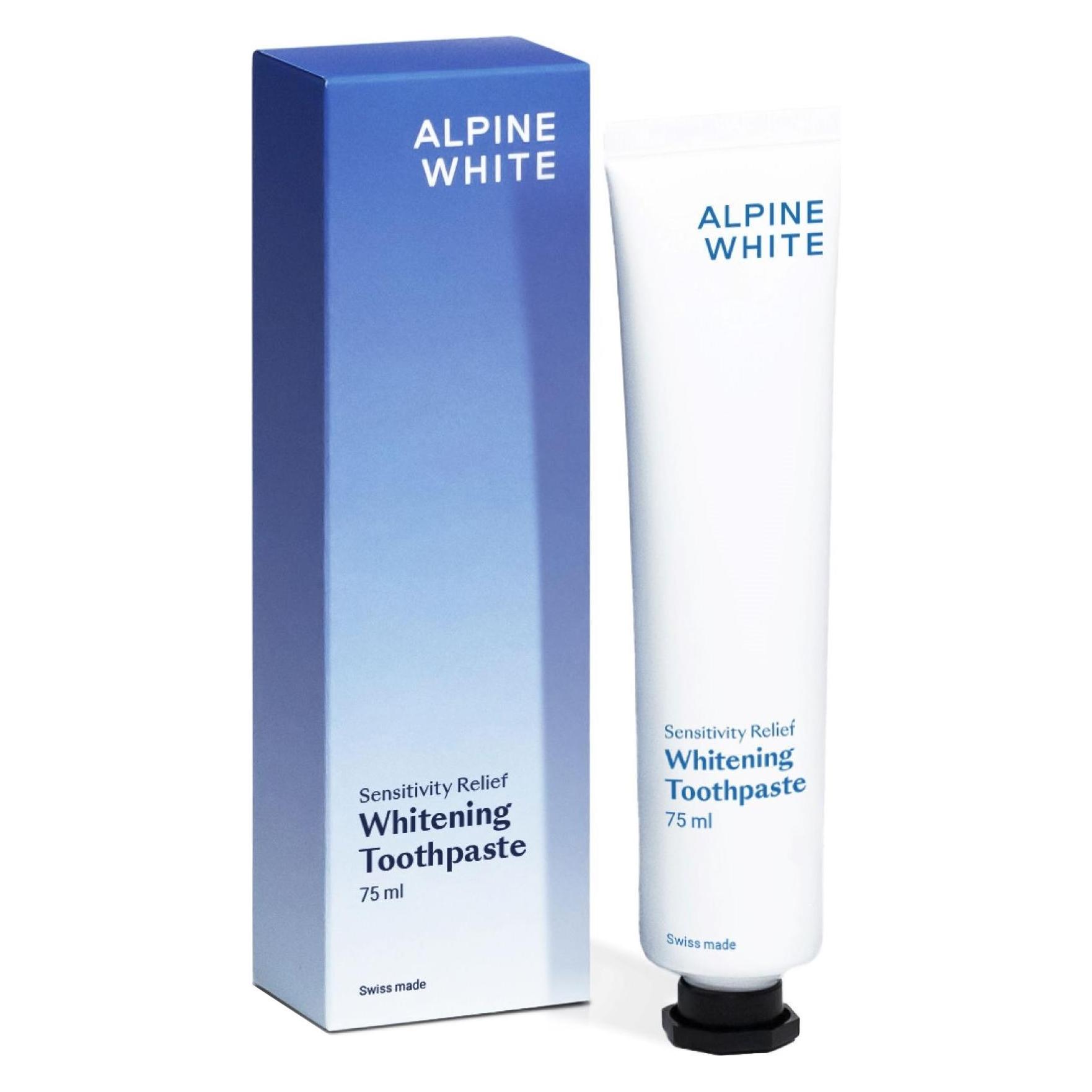 Alpine White Whitening Zahnpasta Sensitivity Relief (75 ml) (044825)