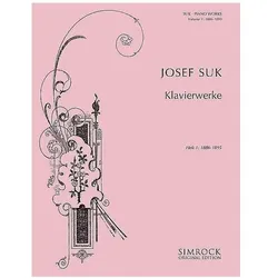 Klavierwerke Band 1 (1886-1895), Fachbücher von Josef Suk