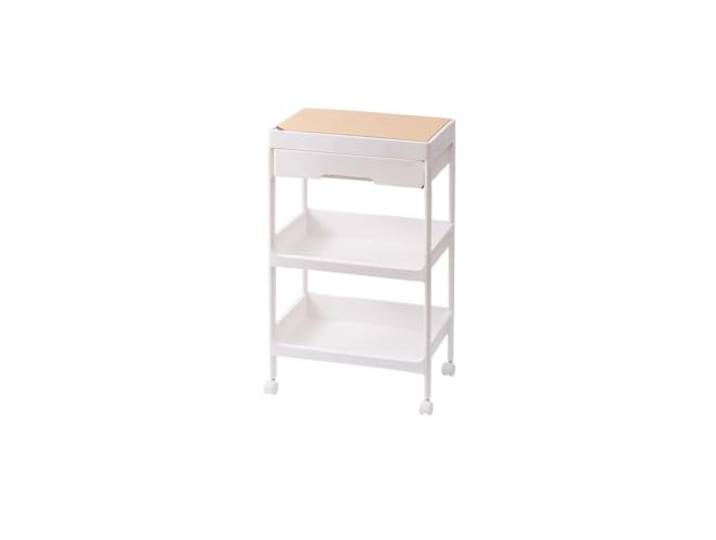 Mehrschichtiges mobiles Bodenlagerregal Multifunktionaler Trolley for Küche, Wohnzimmer und Nachttisch(3rd Floor-B)