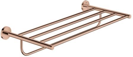 Grohe Essentials Multi-Badetuchhalter 40800DA1 55cm, verdeckte Befestigung, warm sunset