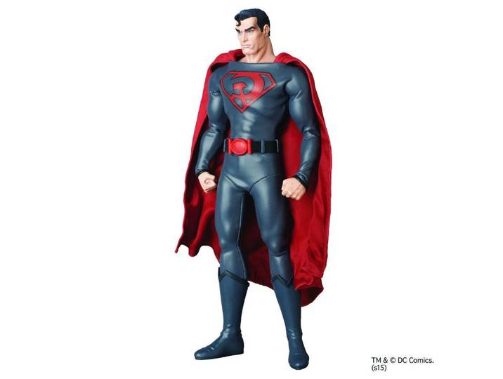 Medicom Actionfigur DC Comics RAH 1/6 Superman (Superman: Red Son) Previews Exclusive 30