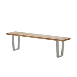 Jette Home Massivholzbank  Pantheon ¦ holzfarben ¦ Maße (cm): B: 40 H: 45