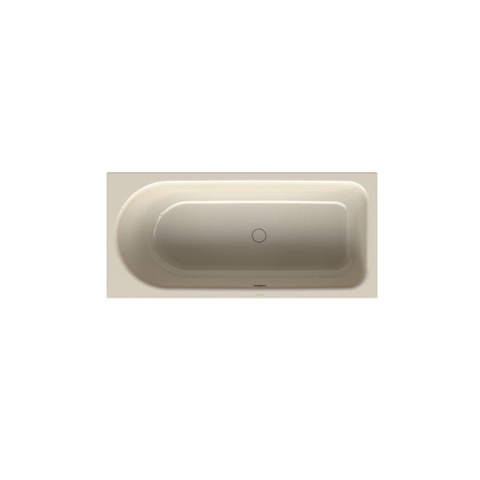 Bette BetteOcean Badewanne 8859-001 150x70x45cm, Fußende rechts, Überlauf vorne, pergamon