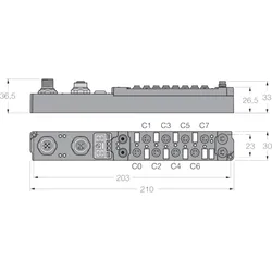 Turck piconet Koppelmodul SDPL-0404D-1003