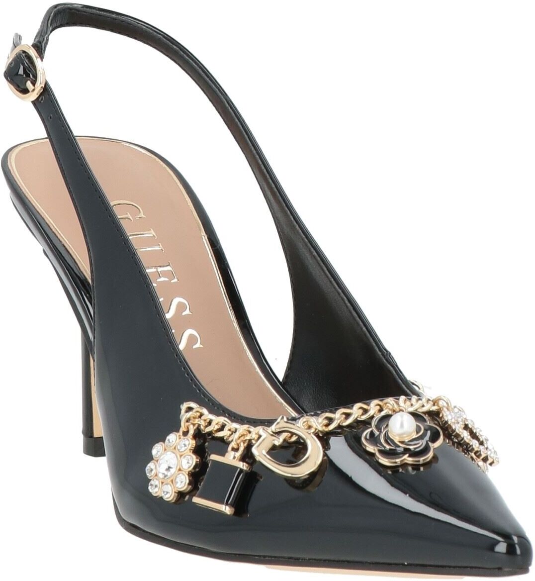 Guess Zapatos de salón Mujer Negro 37 Mujer