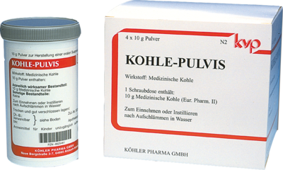 Köhler Pharma GmbH KOHLE pulvis Pulver 4X10 g 08625478