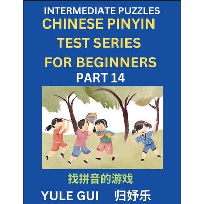Intermediate Chinese Pinyin Test Series (Part 14) - Test Your Simplified Mandarin Chinese Character Reading Skills with Simple Puzzles, HSK All