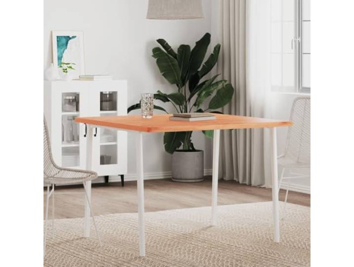 PHGTYUK Tischplatte 90x90x2,5 cm Quadratisch Massivholz Buche Abgerundete Ecken, Feuchtes Tuch Reinigung, Vielseitig für Esstisch, Möbelprojekte