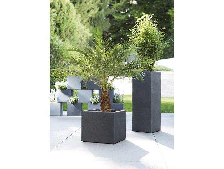 Vase à plantes 40/240 Ø 33cm Noir/Noir