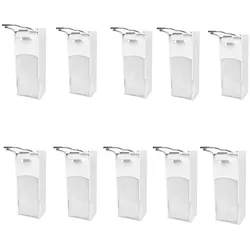 Plock GmbH Seifenspender SemyTop - 10 Armhebel-Dosierspender - 1000 ml - weiß - Kunststoff