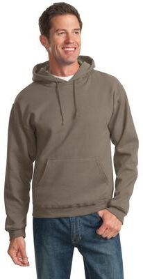 Jerzees 996 NuBlend Pullover Hooded Sweatshirt in Safari size 2XL   Cotton Polyester 996MR, 996M