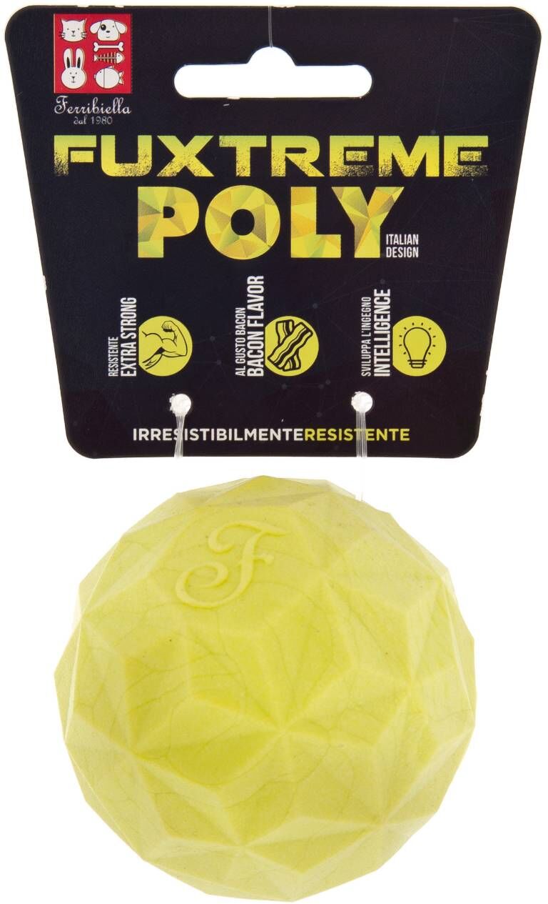Ferribiella Gioco Palla per Cani Fuxtreme Poly Ø 7 cm