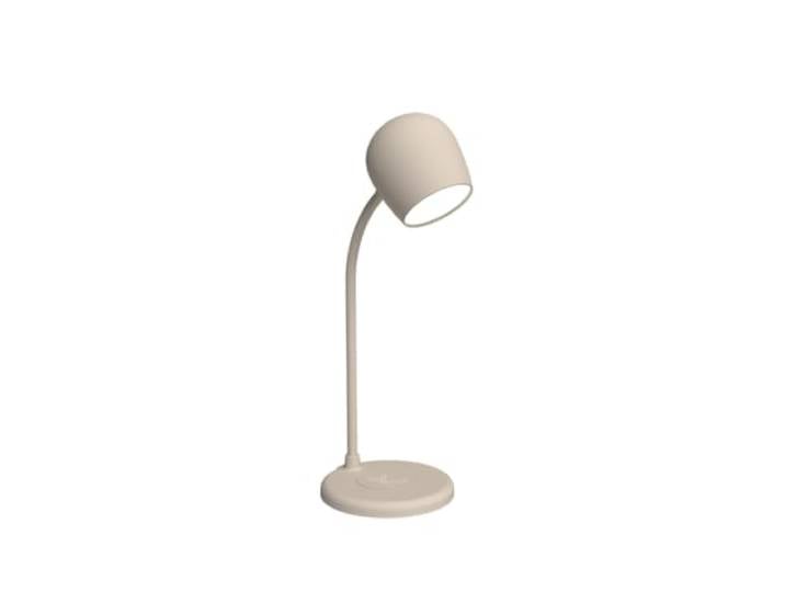 Kreafunk - Ellie - Lamp with Wireless Charger - Ivory Sand (KFEW09)