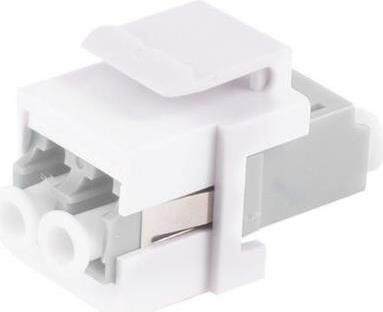 S-CONN LC/LC Multi-mode OM2 Glasvezelconnector, Beige