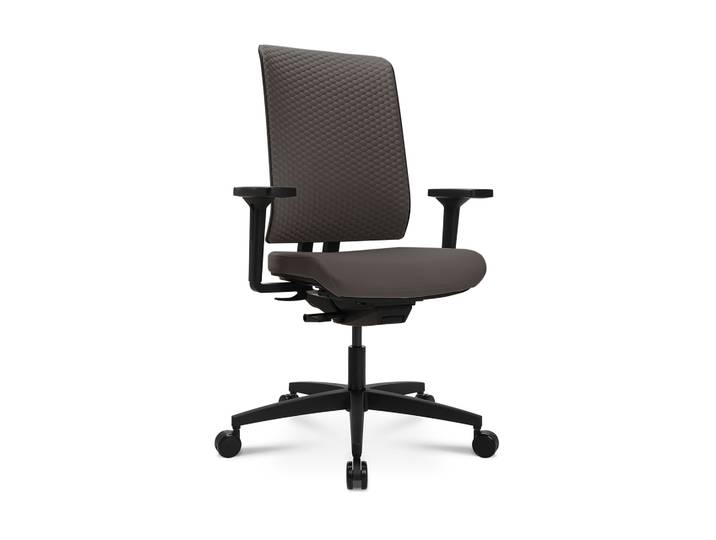 Bürostuhl Tradingzone Green mit 3D Armlehnen, Braun, Neu, Ergonomischer Stuhl - ideal für flexibles Arbeiten