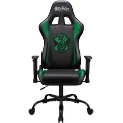 Subsonic Pro Gaming Seat Hp Slytherinsiege Gaming, Gaming Stuhl, Grün, Schwarz, Rot