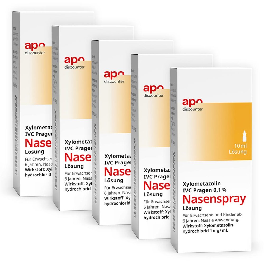 IVC Pragen GmbH Nasenspray Xylometazolin 0,1 % Lösung von apodiscounter 08103008