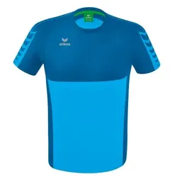 Erima Six Wings T-Shirt Herren - curacao/mykonos - S