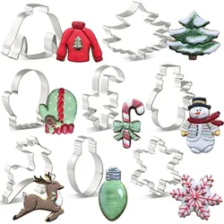 KENIAO Weihnachten Ausstechformen Set - 9 Stück - Weihnachtsbaum, Lebkuchenmann,...