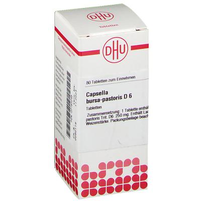 Capsella Bursa pastoris D 6 Tabletten 80 St