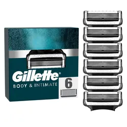 GILLETTE Intimate Systemklingen 6er