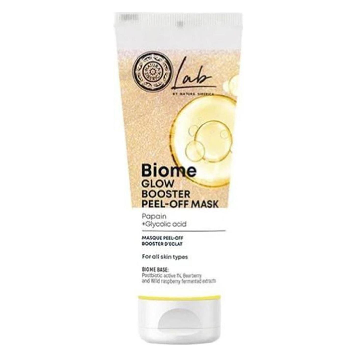 Natura Siberica Lab Biome Glow Booster Peel-Off Gesichtsmaske 75ml (75 ml) (OTHER)