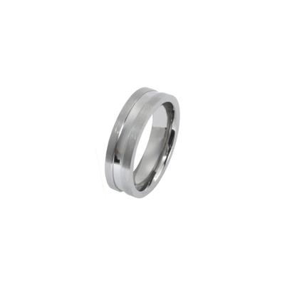 Fingerring ADELIA´S "Unisex Ring aus Titan" Gr. 68, silber, Fingerringe, Damen, 68, Titan, Fingerring
