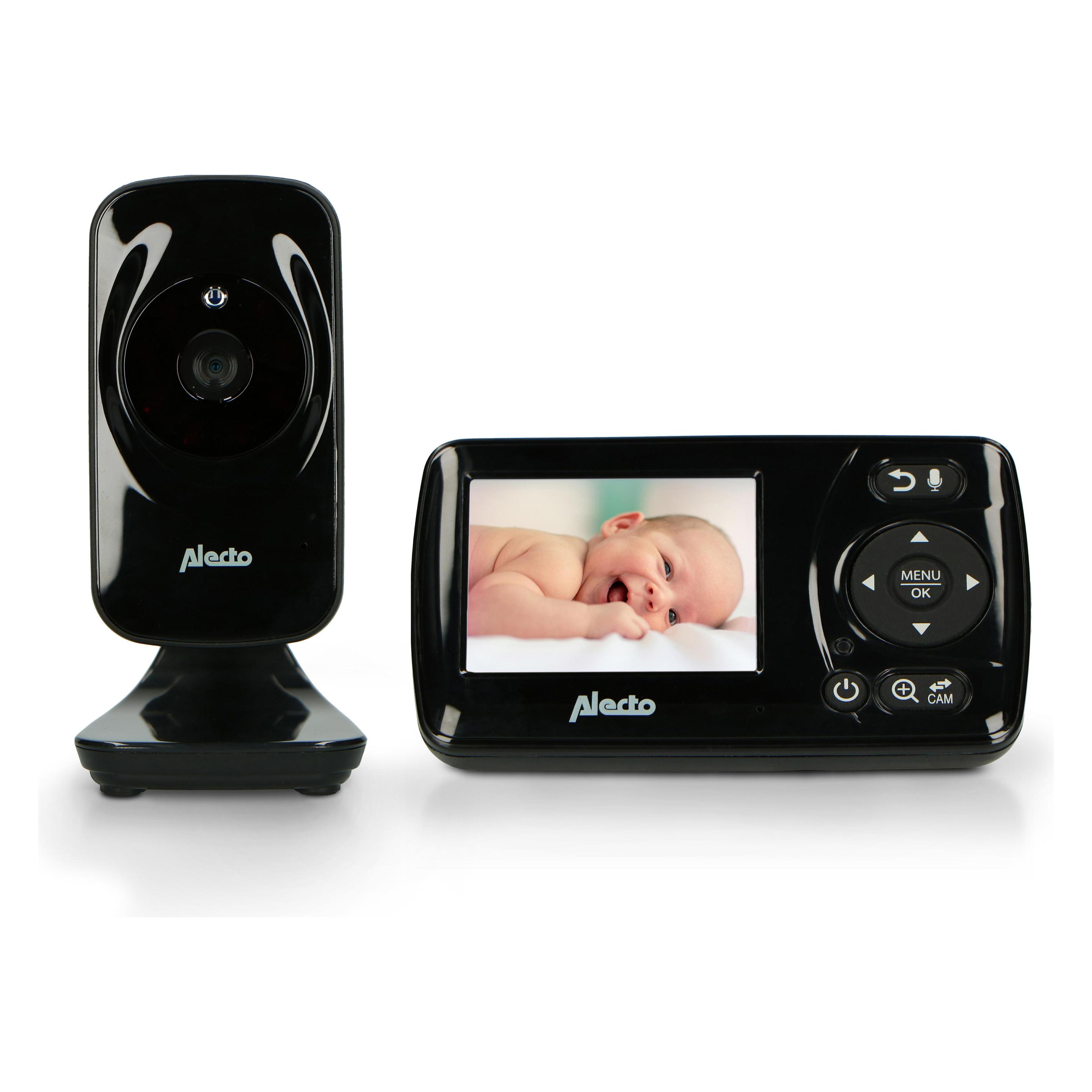 Alecto DVM-71 Black (Babyphone mit Kamera, 300 m) (DVM71BK)
