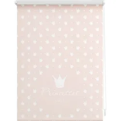 Lichtblick Rollo Klemmfix, ohne Bohren, blickdicht, Prinzessin Lilly - Rosa