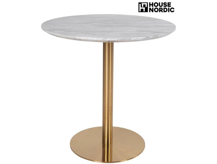 HOUSE NORDIC Tisch BOLZANO 90x90x75cm weiss