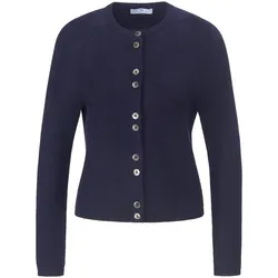 Strickjacke aus 100% SUPIMA®-Baumwolle Peter Hahn blau, 36