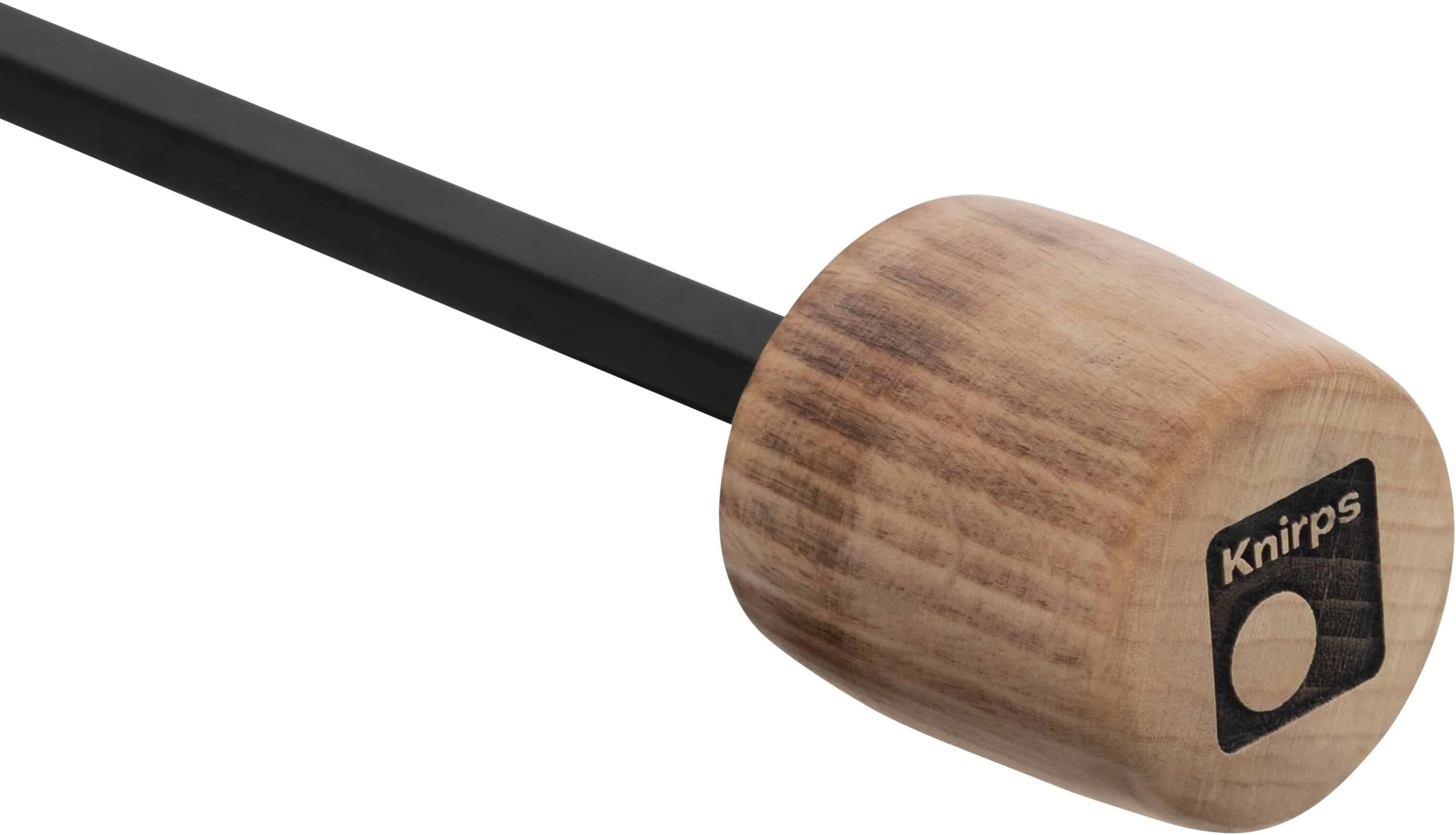 Taschenregenschirm KNIRPS "Timber Manual", grau (dunkelgrau), Ø:96cm, Regenschirme, Taschenregenschirm dunkelgrau Einheitsgröße
