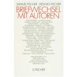 Briefwechsel mit Autoren, Fachbücher von Samuel Fischer, Hedwig Fischer