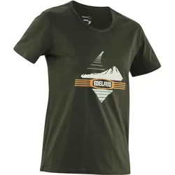 Edelrid, Damen, Sportshirt, Highball T-Shirt (XL), Grau, Schwarz