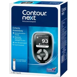 Contour Next Set mg/Dl Blutzuckermessgerät 1 ST