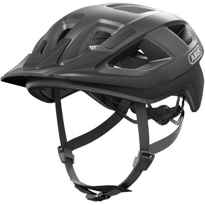 Fahrradhelm ABUS "Aduro 3.0 LED" Gr. S, grau (grau (titan)), Helme, S