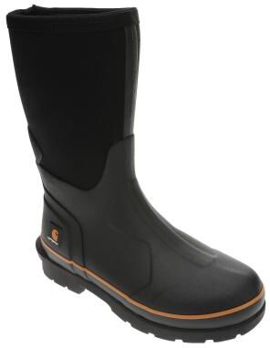 "Carhartt CMV1121 10"" WP Rbbr Boot - Mens 9 Black Boot Medium"