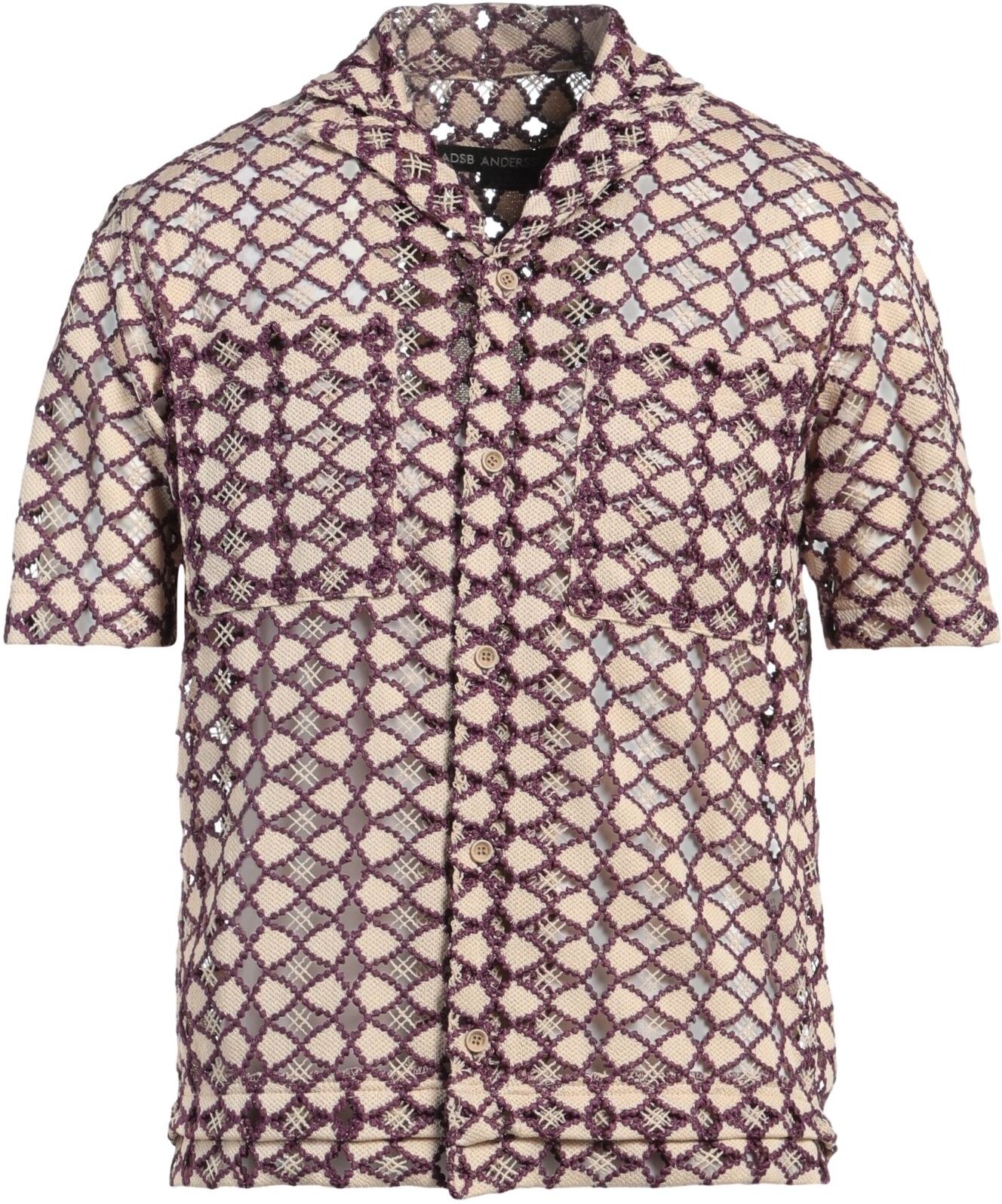 Bell Camisa Hombre Beige L Hombre