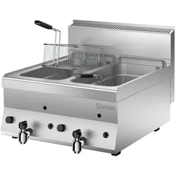 Bartscher Gas-Fritteuse 650 2 x 8 L TG