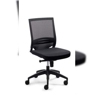 Mayer Sitzmöbel, Drehstuhl 2475, Schwarz, Teppichbodenrollen