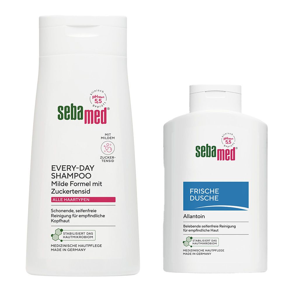 Sebamed Frische Dusche + Every-Day Shampoo 400+400 ml Kombipackung