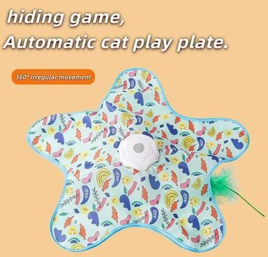 Inspire Essentials Stealth Chase Interactive Cat Hunting Blanket Toy 1