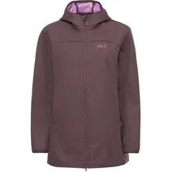 JACK WOLFSKIN Jack Wolfskin Damen Mantel WINDHAIN 2 COAT W, Größe M in Lila 4643