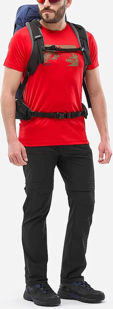 MILLET Herren Wanderhose UBIC STRETCH ZipOff schwarz   48 M