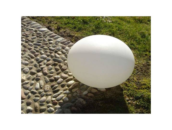 Eggy Pop Out Lampe d'Extérieur Ø70 (8m) Opal White - Cph Lighting - Terrasse - Plastique